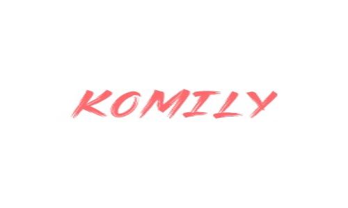 Codes promotionnels Komily
